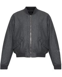 Dolce & Gabbana - Wool Bomber Jacket - Lyst