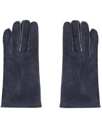 Moorer - Lederhandschuhe Mit Shearling-Futter - Lyst
