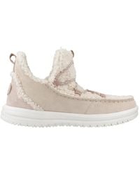 HEYDUDE - Gemütliche Wildleder Winterstiefel - Lyst