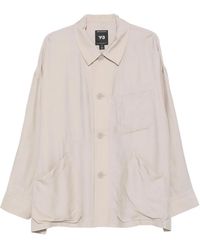 Y-3 - Jassen ,Bruin ,Chore Jkt/Shirt - Lyst