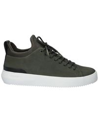 Blackstone - Moderne Leder Sneaker - Lyst