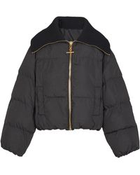 Balmain - Doudoune Courte Oversize - Lyst