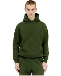 Dime MTL - Hoodies & Sweatvesten ,Groen ,Katoen Logo Hoodie Van Katoenfleece - Lyst
