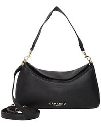 Ermanno Scervino - Hobo-Tasche Aus Kunstleder Mit Verstellbarem Riemen - Lyst