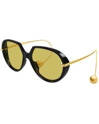 Bottega Veneta - Bv1436S 001 Zonnebrillen - Lyst