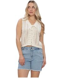 Object - Truien & Vesten ,Objjolin/L Re Knit Top - Lyst