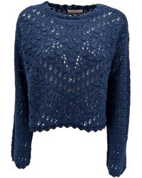 Twinset - Round-Neck Knitwear - Lyst