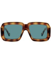 Loewe - Accessoires ,Veelkleurig ,Signature Zonnebril - Lyst