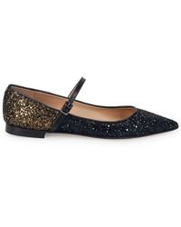 PROSPERINE® - Schoenen ,Veelkleurig ,Glitter Puntige Platte Schoenen - Lyst