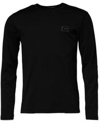 Dolce & Gabbana - Sweater Lange Mouw Ronde Hals Tshirt - Lyst