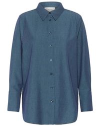 My Essential Wardrobe - Vittamw Shirt Blouse Lange Mouw - Lyst