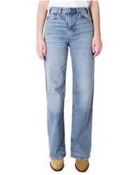 AG Jeans - Vintage baggy wide jeans - Lyst