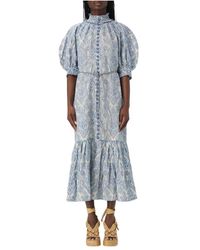 Zimmermann - Midi Dresses - Lyst