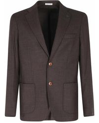BRERAS Milano - Jassen ,Bruin ,Wol Cotton Resca Jacket - Lyst