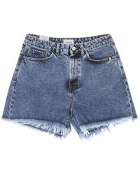 AMISH - Denim Shorts - Lyst