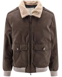 Brunello Cucinelli - Bomber Jackets - Lyst