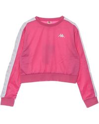 Kappa - Hoodies & Sweatvesten ,Roze ,Sweatshirts - Lyst
