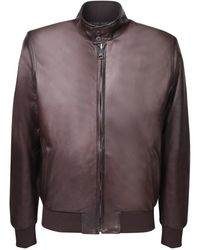 Dell'Oglio - Leather Jackets - Lyst