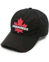 DSquared² - Cappello Baseball Con Logo Gommato - Lyst