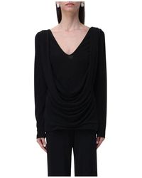 Alberta Ferretti - Long Sleeve Tops - Lyst