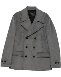 Dondup - Double-Breasted Coats - Lyst