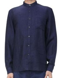 Fay - Overhemden ,Blauw ,Casual Shirt - Lyst