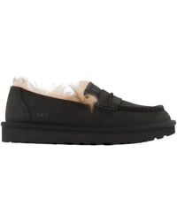 UGG - Schoenen ,Zwart ,Leer Ellis Loafers - Lyst