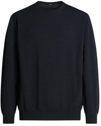 Kiton - Truien & Vesten ,Blauw ,Kasjmier Luxe Cashmere Crew Neck Sweater - Lyst
