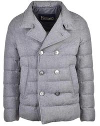 Herno - Giaccone Doppiopetto - Lyst