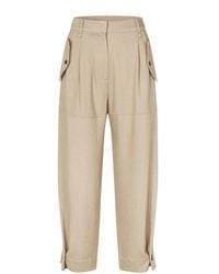 Masai - Cropped Trousers - Lyst