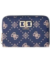 Guess - Accessoires ,Blauw ,Emelie Logo Slg Med - Lyst