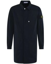 Stone Island - Single-Breasted Coats - Lyst