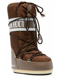 Donna Scarpe da Stivali da Stivali al polpaccio Winter boots di Moon Boot in Rosso 