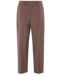 Erika Cavallini Semi Couture - Cropped Trousers - Lyst