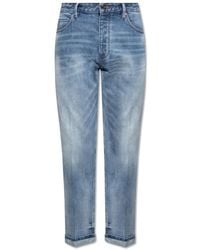 Emporio Armani - Lockere Jeans - Lyst