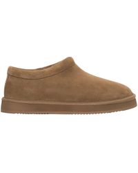 ESTRO - Velours-Clogs Mit Fellfutter - Lyst