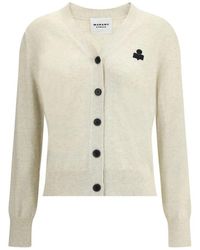 Isabel Marant - Truien & Vesten ,Katoen Karina Cardigan Met V-Hals - Lyst