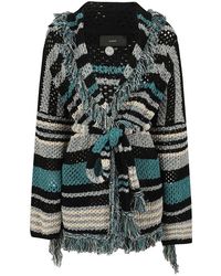 Alanui - Ocean Stripes Cardigan - Lyst