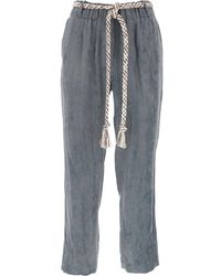 Alysi - Wide Trousers - Lyst