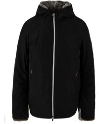 Suns - Jassen ,Zwart ,Polyester Roberta Fur Jacket - Lyst