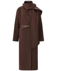 Luisa Cerano - Belted Coats - Lyst