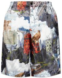 Off-White c/o Virgil Abloh - Casual Shorts - Lyst