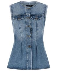 ROTATE BIRGER CHRISTENSEN - Sleeveless Tops - Lyst