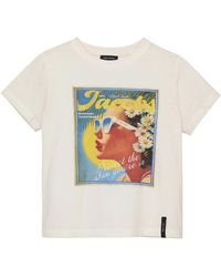 Marc Jacobs - Tops ,Wit ,Katoen Sun Poster Femme Tee - Lyst
