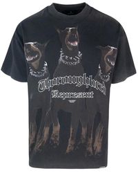 Represent - Tops ,Zwart ,Katoen Thoroughbred T-Shirt - Lyst