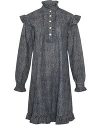 Noella - Reno Ruby Rüschenkleid - Lyst