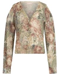 Liu Jo - Maglia Aperta Sanderson Print - Lyst