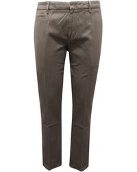 Dondup - Grijze Joe Broek Gemaakt - Lyst