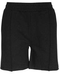 John Richmond - Katoenen Elastische Taille Shorts - Lyst