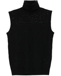 Emporio Armani - Sleeveless Tops - Lyst